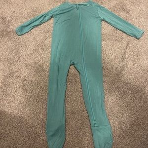 Kyte Baby Footie in Seafoam 6-12 month